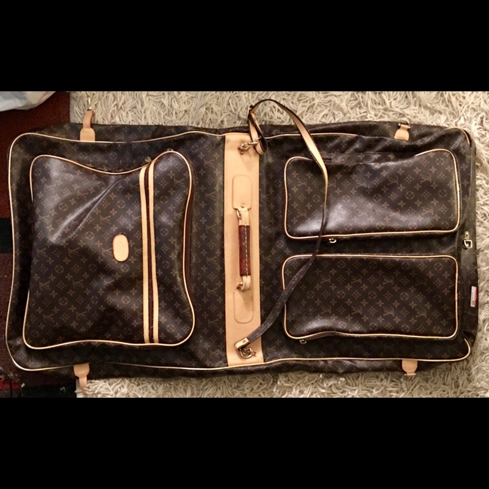 Large hanging suitcase